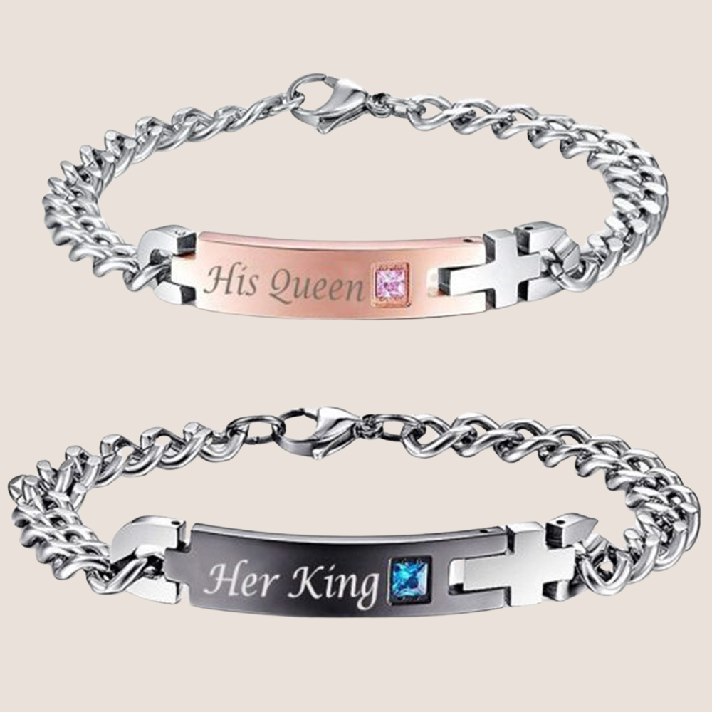 Partner Armband mit edlem Stein – symbolisiert tiefe Verbundenheit und Liebe 