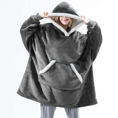 Kuscheliger Wohlfühl-Hoodie, ideal für gemütliche Abende auf dem Sofa.