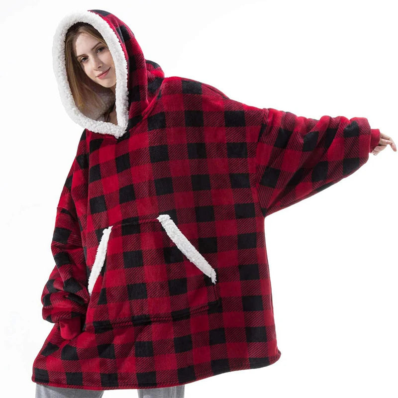 "Gemütlicher und flauschiger Hoodie in Premium-Qualität, ideal für kühle Abende